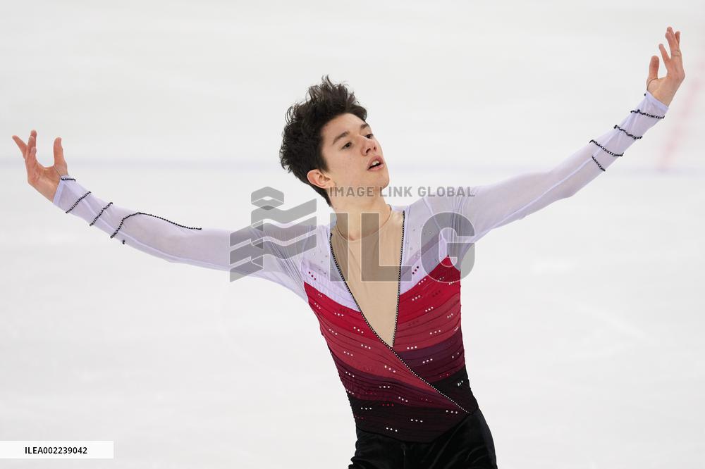 (SP)SOUTH KOREA-GANGNEUNG-WINTER YOUTH OLYMPIC GAMES-FIGURE SKATING-MEN SINGLE-SHORT PROGRAM