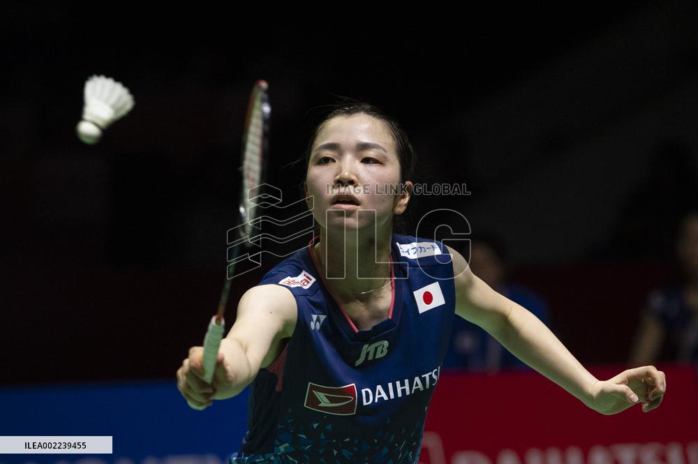 (SP)INDONESIA-JAKARTA-BADMINTON-INDONESIA MASTERS-WOMEN'S SINGLES-SEMIFINALS