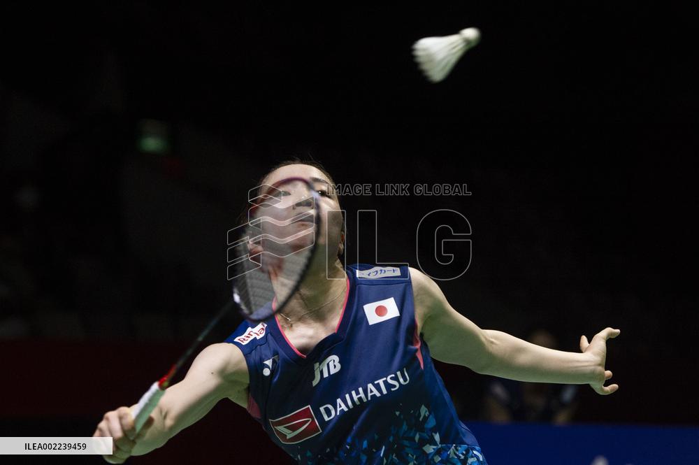 (SP)INDONESIA-JAKARTA-BADMINTON-INDONESIA MASTERS-WOMEN'S SINGLES-SEMIFINALS