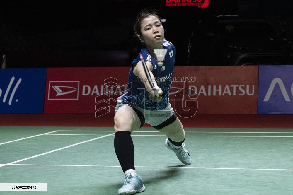 (SP)INDONESIA-JAKARTA-BADMINTON-INDONESIA MASTERS-WOMEN'S SINGLES-SEMIFINALS