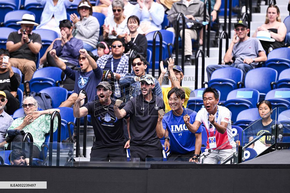 Australian Open - Japan Sakamoto Wins Junior Title