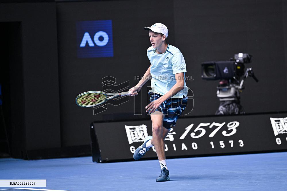 Australian Open - Japan Sakamoto Wins Junior Title