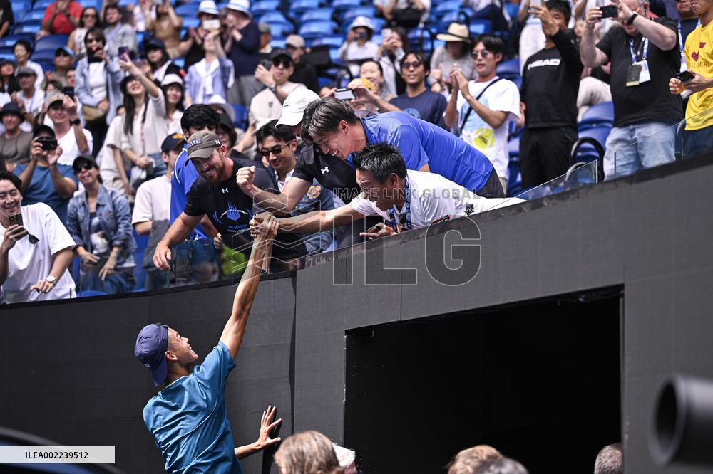 Australian Open - Japan Sakamoto Wins Junior Title