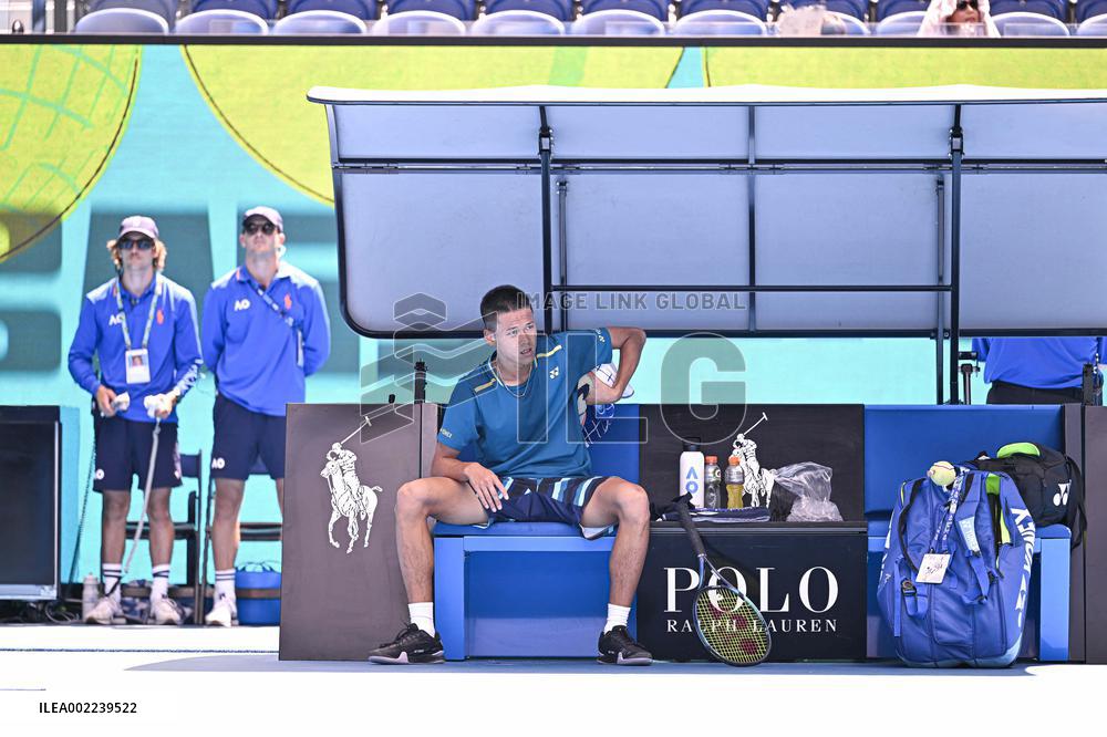 Australian Open - Japan Sakamoto Wins Junior Title