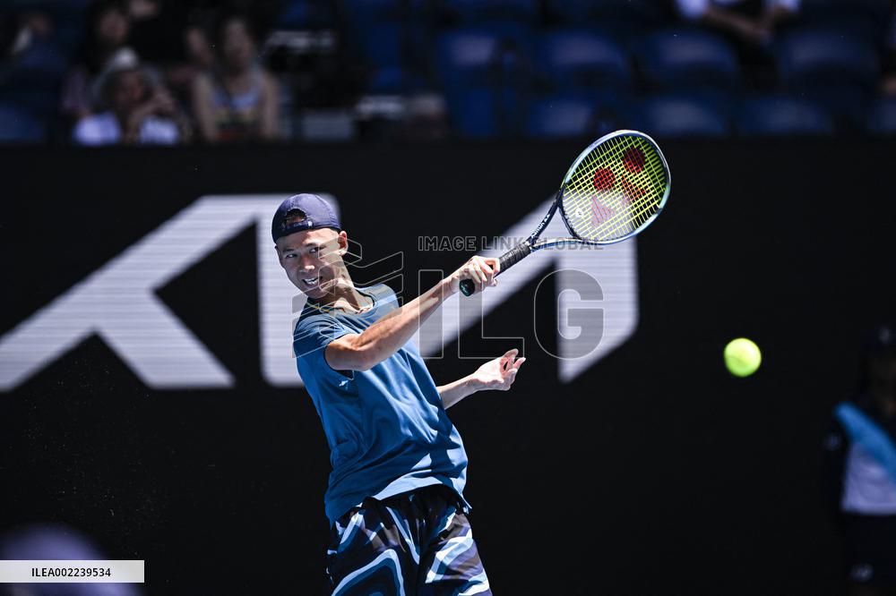 Australian Open - Japan Sakamoto Wins Junior Title