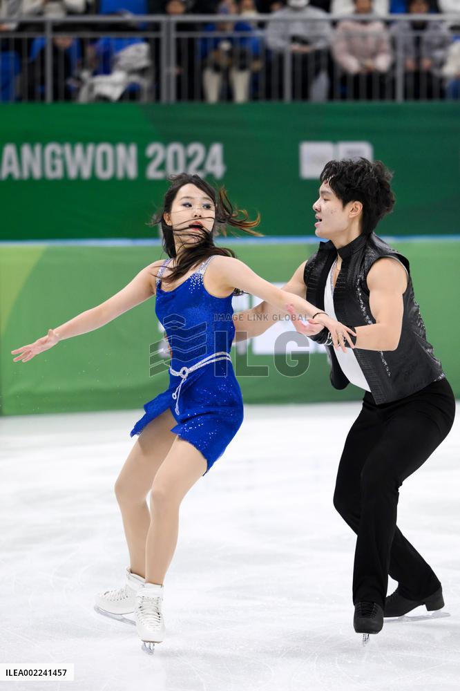 (SP)SOUTH KOREA-GANGNEUNG-WINTER YOUTH OLYMPIC GAMES-FIGURE SKATING-ICE DANCE-RHYTHM DANCE