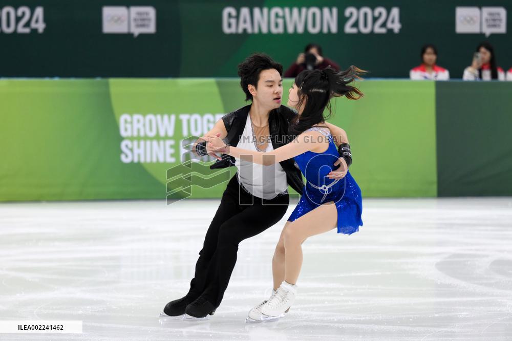 (SP)SOUTH KOREA-GANGNEUNG-WINTER YOUTH OLYMPIC GAMES-FIGURE SKATING-ICE DANCE-RHYTHM DANCE