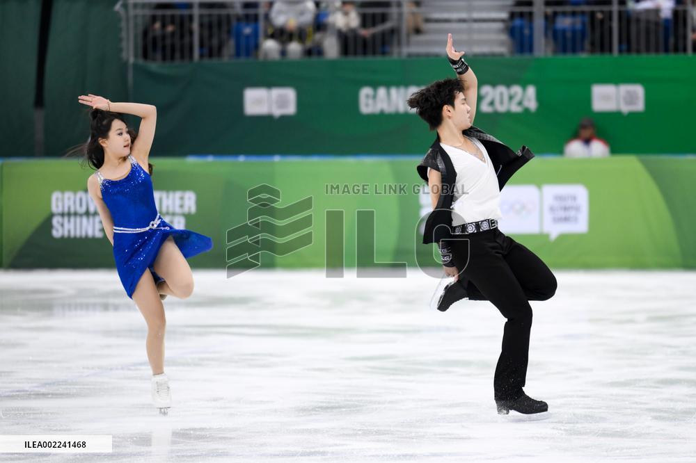 (SP)SOUTH KOREA-GANGNEUNG-WINTER YOUTH OLYMPIC GAMES-FIGURE SKATING-ICE DANCE-RHYTHM DANCE