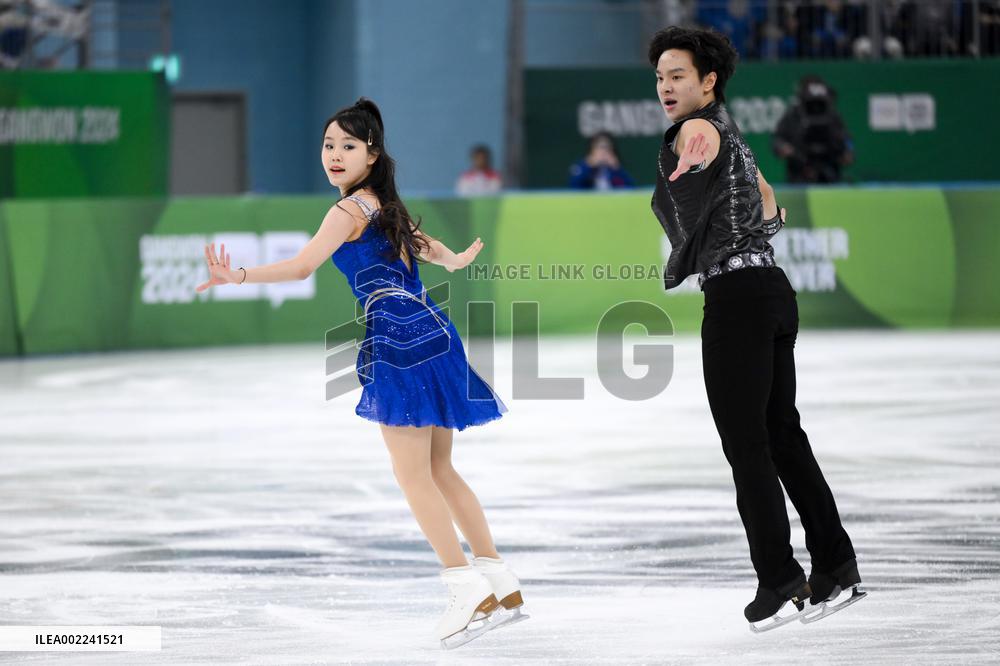 (SP)SOUTH KOREA-GANGNEUNG-WINTER YOUTH OLYMPIC GAMES-FIGURE SKATING-ICE DANCE-RHYTHM DANCE