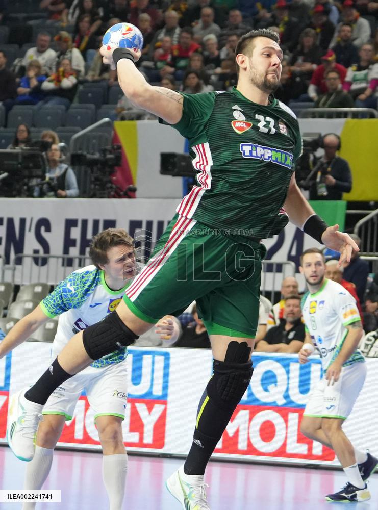 Men's EHF Euro 2024 - Hungary v Slovenia