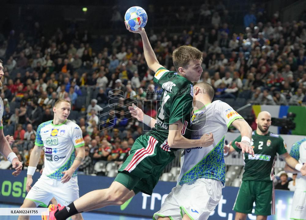 Men's EHF Euro 2024 - Hungary v Slovenia
