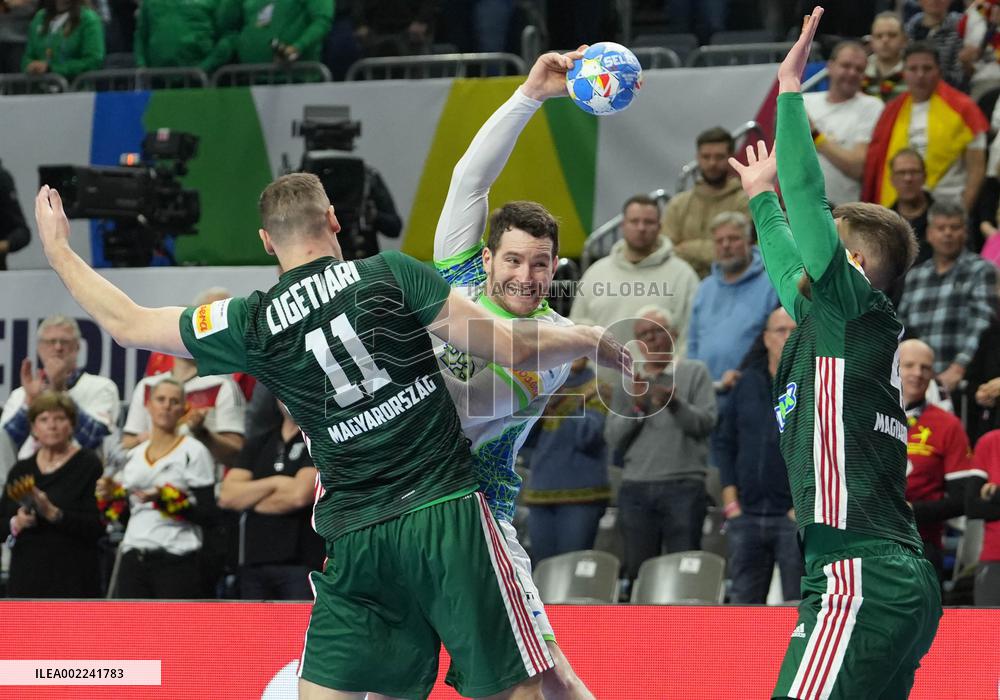 Men's EHF Euro 2024 - Hungary v Slovenia