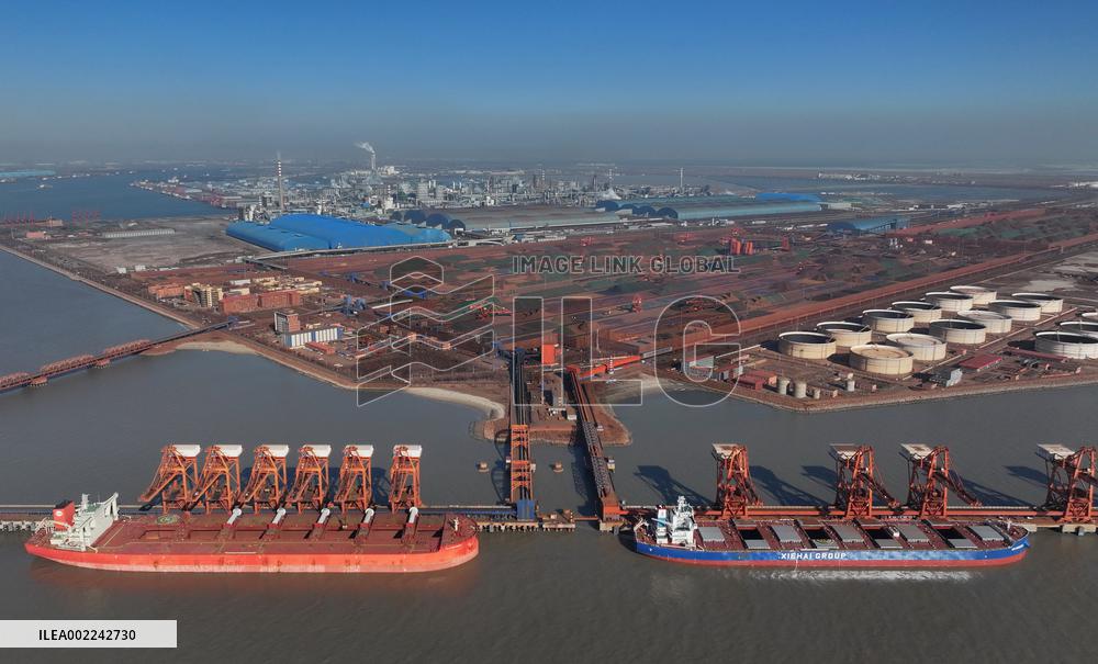 CHINA-HEBEI-ECONOMY-PORT-CARGO THROUGHPUT (CN)