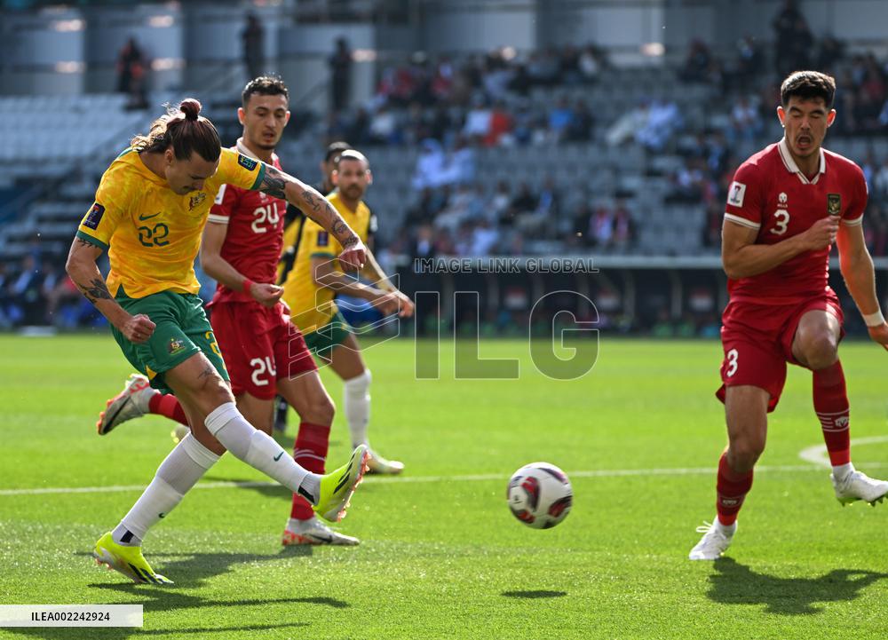(SP)QATAR-DOHA-FOOTBALL-AFC ASIAN CUP-AUSTRALIA VS INDONESIA