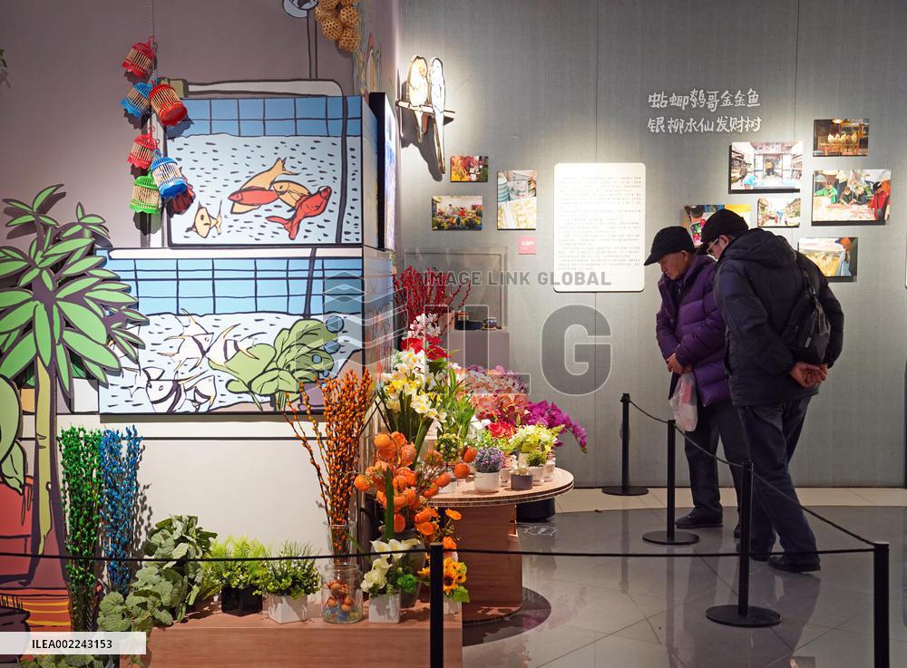 CHINA-SHANGHAI-CULTURE-SPRING FESTIVAL-EXHIBITION (CN)