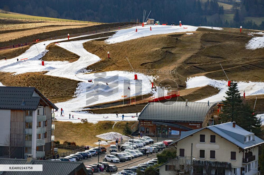 Villard de Lans ski resort - France