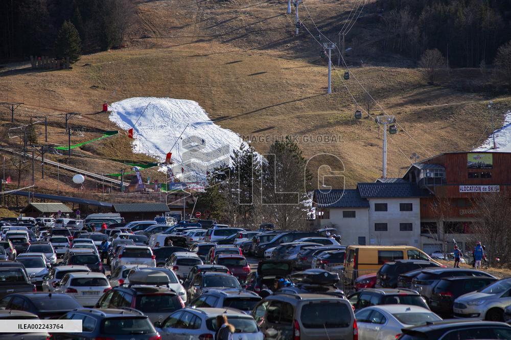 Villard de Lans ski resort - France