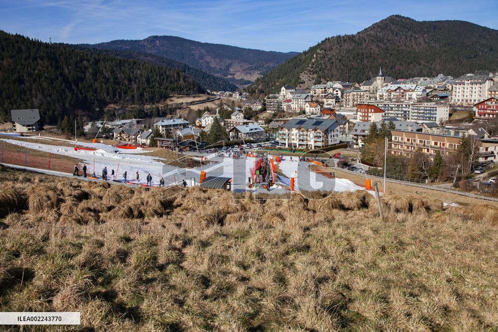 Villard de Lans ski resort - France