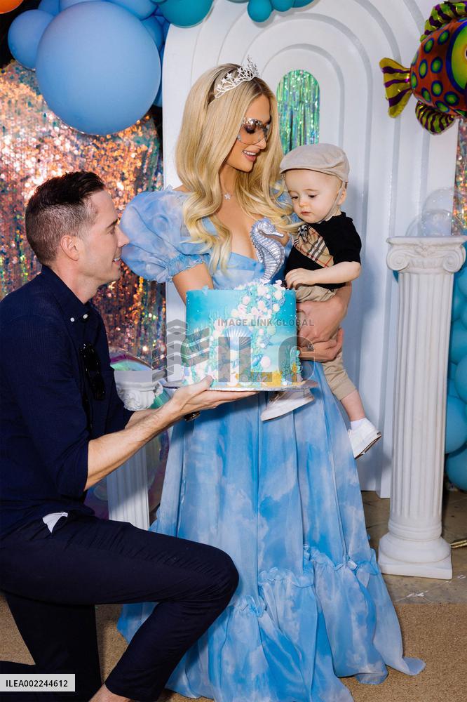 Paris Hilton And Carter Reum Celebrate Son Phoenix’s 1st Birthday - LA