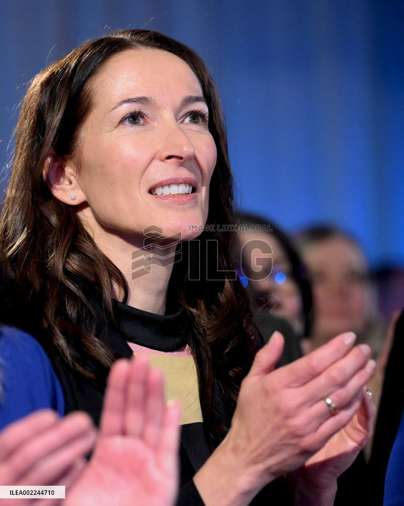 The election reception of National Coalition presidential candidate Alexander Stubb