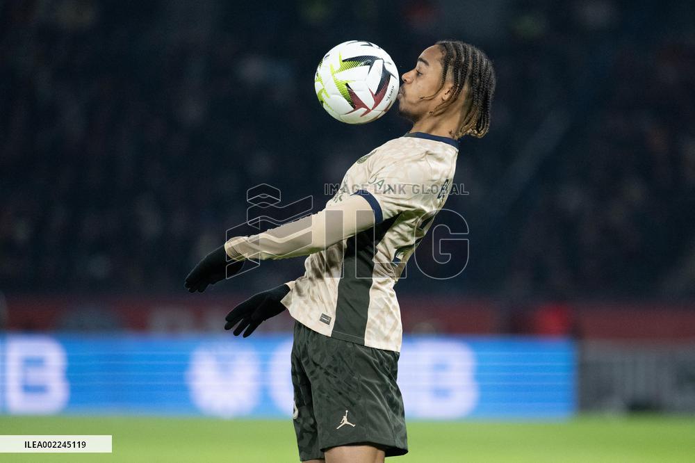 Ligue 1 match between, Paris Saint Germain " "PSG" Stade Brestois 29