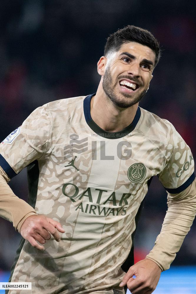 Ligue 1 match between, Paris Saint Germain " "PSG" Stade Brestois 29