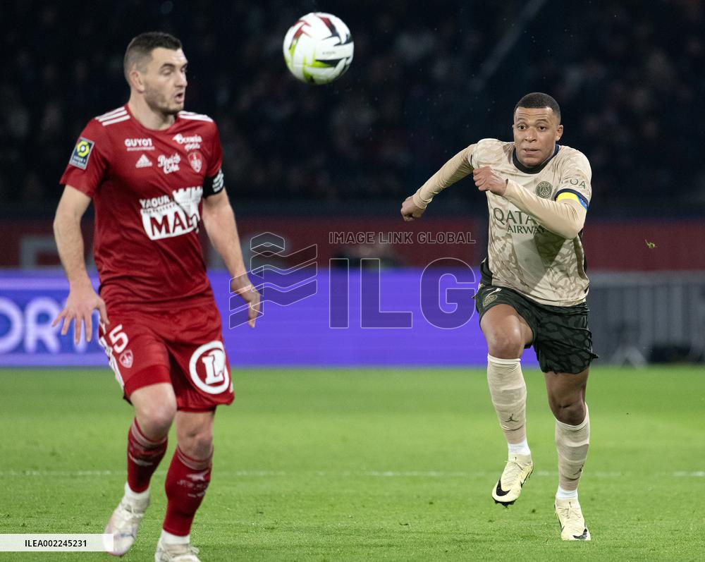 (SP)FRANCE-PARIS-FOOTBALL-FRENCH LEAGUE 1-PSG VS BREST