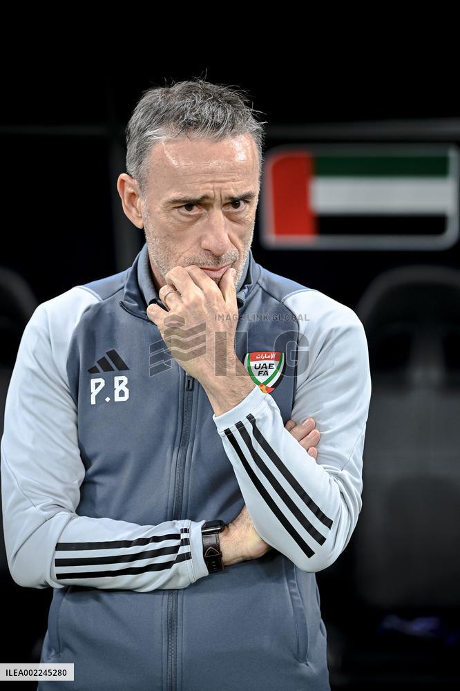 (SP)QATAR-DOHA-FOOTBALL-AFC ASIAN CUP-TAJIKISTAN VS UAE