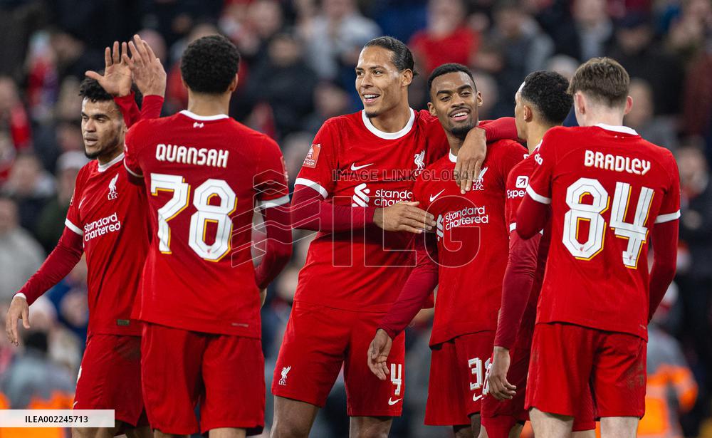 (SP)BRITAIN-LIVERPOOL-FOOTBALL-FA CUP-LIVERPOOL FC VS NORWICH CITY FC