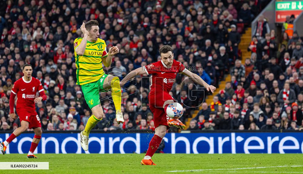 (SP)BRITAIN-LIVERPOOL-FOOTBALL-FA CUP-LIVERPOOL FC VS NORWICH CITY FC
