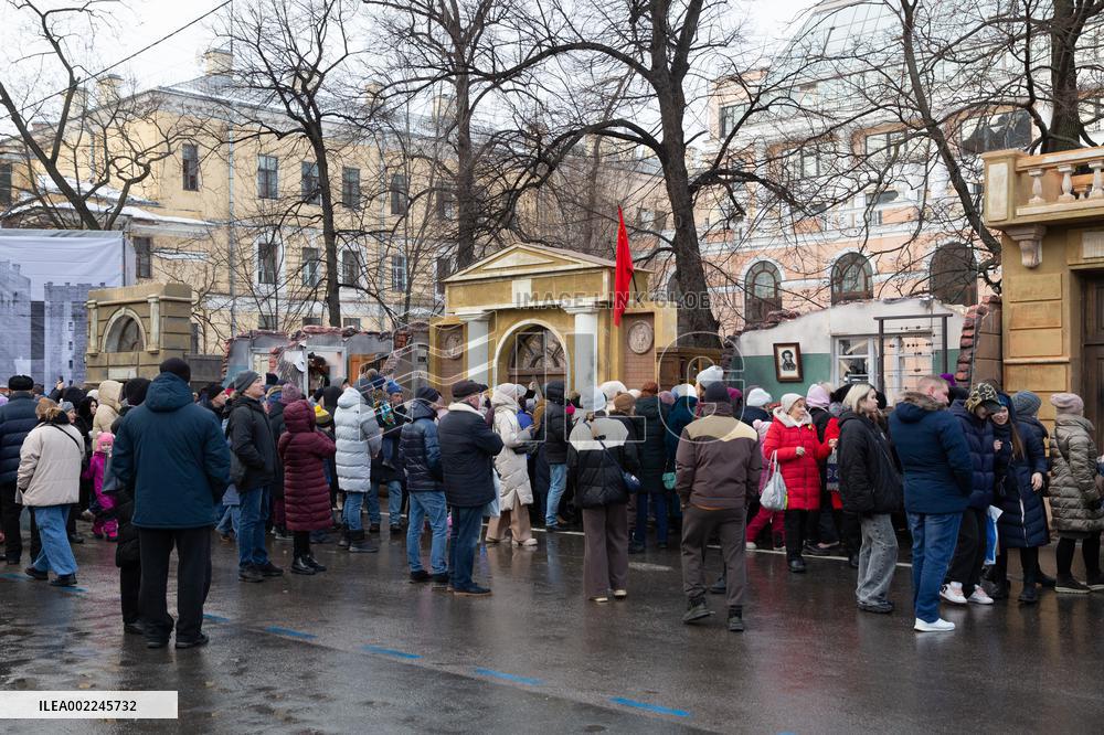 RUSSIA-ST. PETERSBURG-LENINGRAD BLOCKADE-ANNIVERSARY-COMMEMORATION