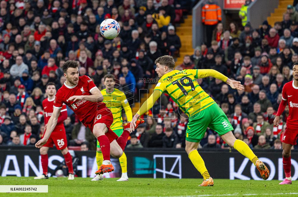 (SP)BRITAIN-LIVERPOOL-FOOTBALL-FA CUP-LIVERPOOL FC VS NORWICH CITY FC