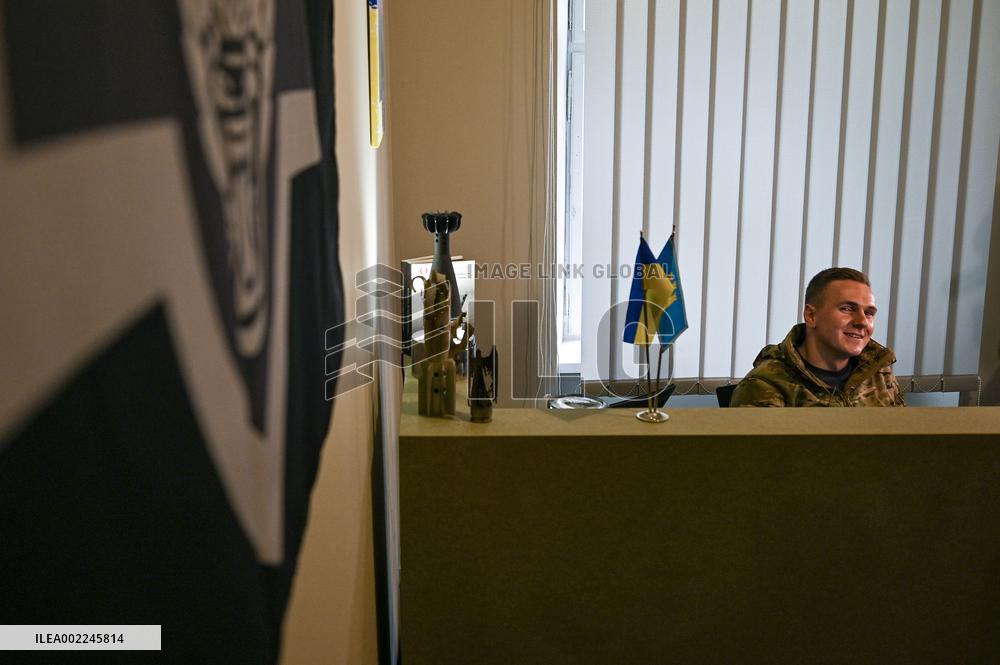 Recruiting center of Da Vinci Wolves battalion opens in Lviv