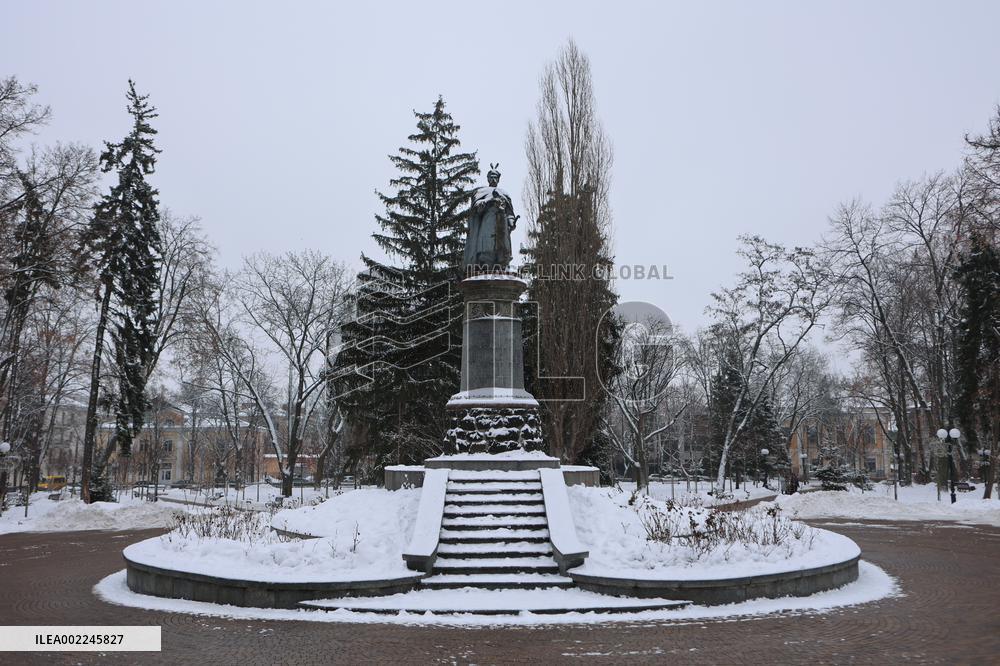 Chernihiv in winter
