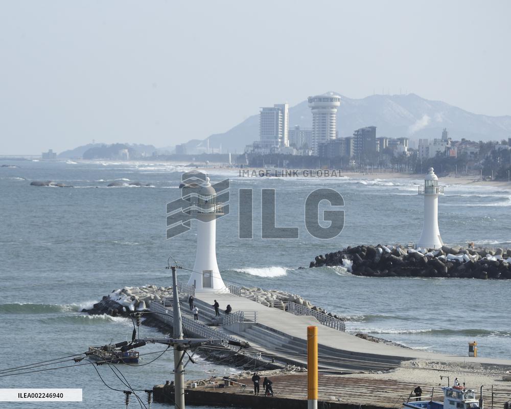 SOUTH KOREA-GANGNEUNG-WINTER SCENERIES