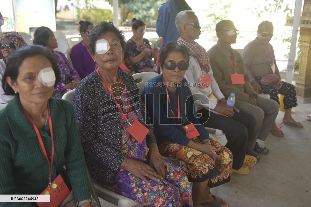CAMBODIA-PREY VENG-CHINA-CATARACT-ERADICATION