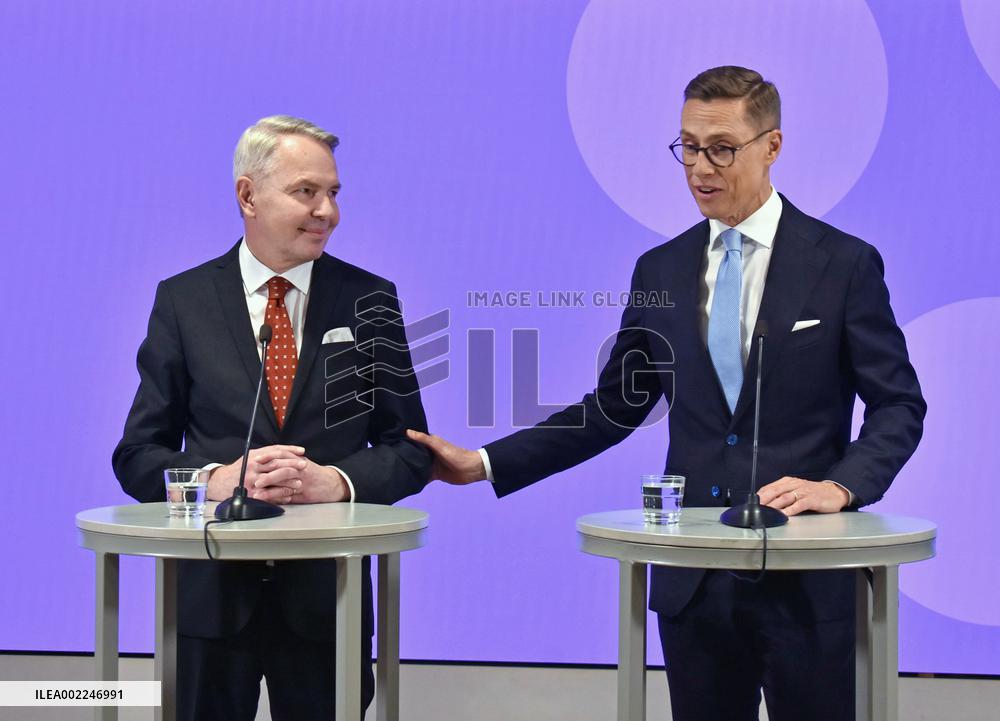 Finnish presidential run-off candidates