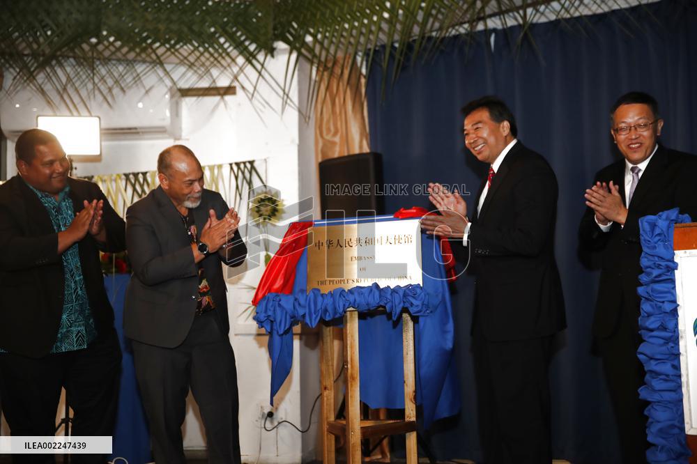 NAURU-CHINESE EMBASSY-REOPENING CEREMONY