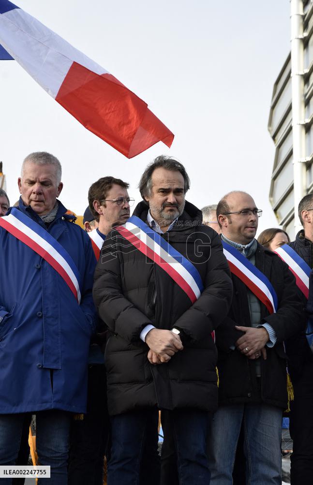 Demonstration Agriculture Gironde - Langon