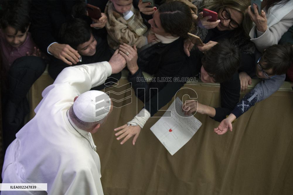 Pope Francis Holds Audiences - Vatican