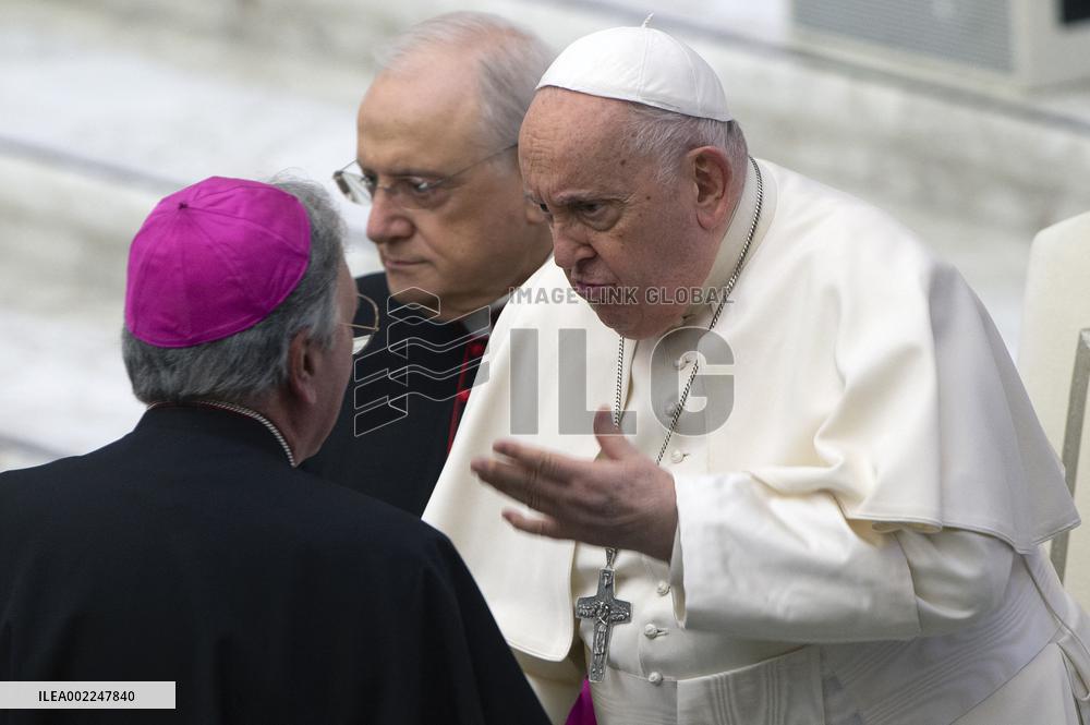 Pope Francis Holds Audiences - Vatican