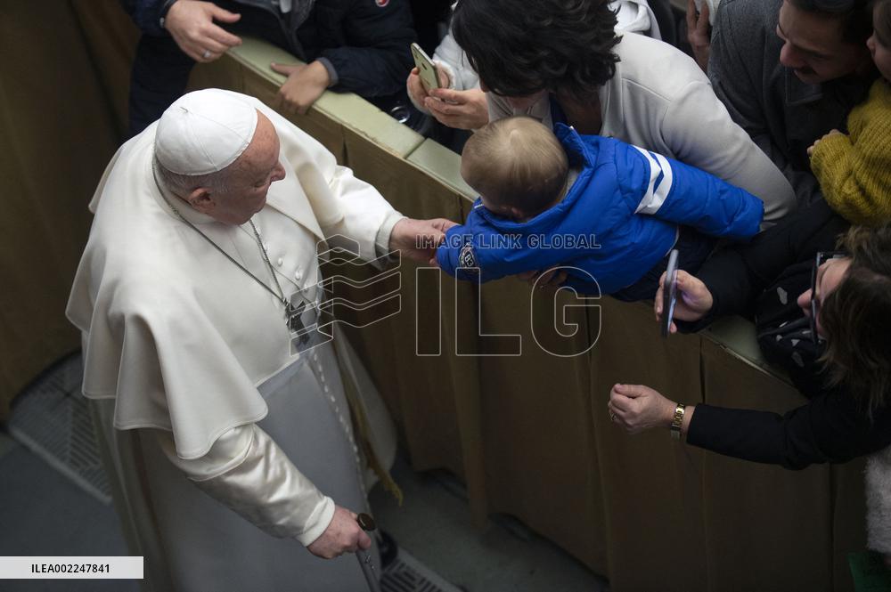 Pope Francis Holds Audiences - Vatican