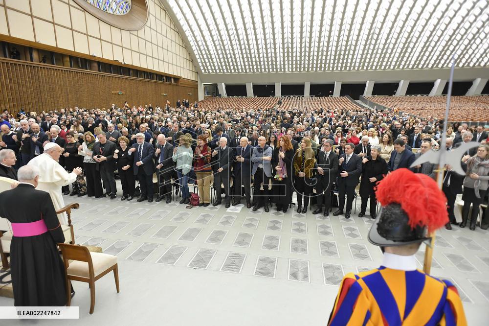 Pope Francis Holds Audiences - Vatican