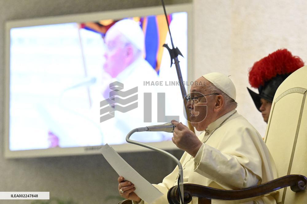 Pope Francis Holds Audiences - Vatican