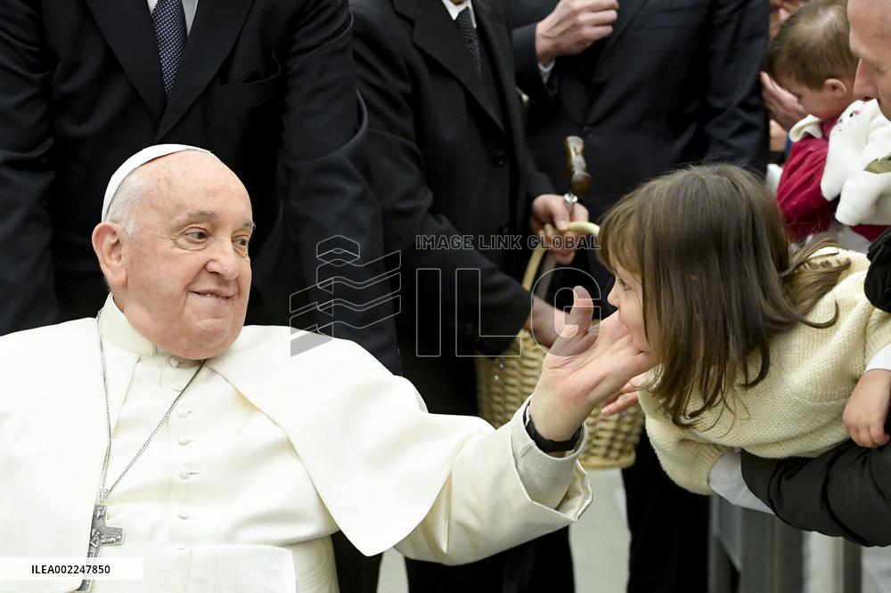 Pope Francis Holds Audiences - Vatican