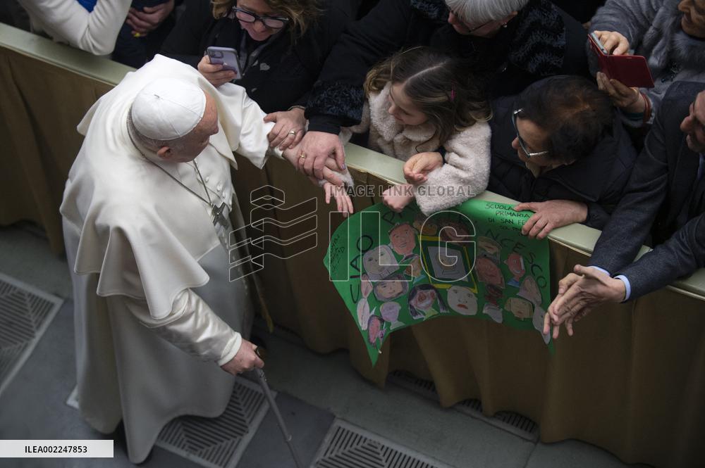 Pope Francis Holds Audiences - Vatican
