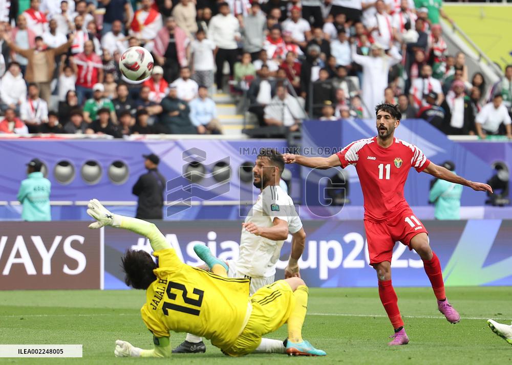 (SP)QATAR-DOHA-FOOTBALL-AFC ASIAN CUP-IRAQ VS JORDAN