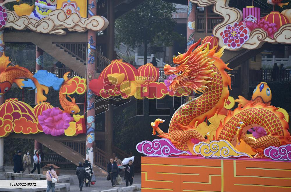 #CHINA-SPRING FESTIVAL-DECORATIONS (CN)