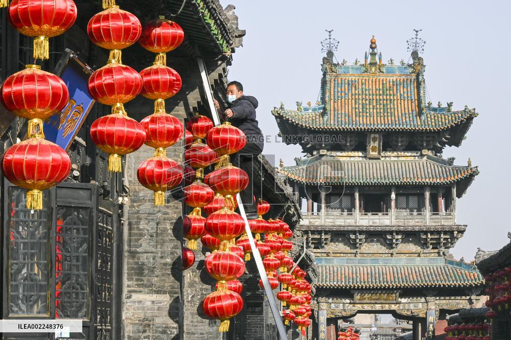 #CHINA-SPRING FESTIVAL-DECORATIONS (CN)