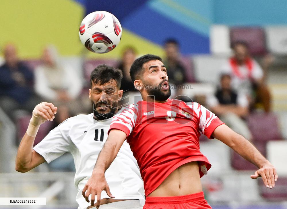 (SP)QATAR-DOHA-FOOTBALL-AFC ASIAN CUP-IRAQ VS JORDAN